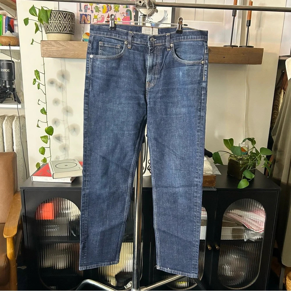 Everlane Men's The Organic Cotton Slim-Fit Jean - Picture 4 of 9